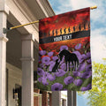 Personalised ANZAC Day Garden Flag Remembering the Animals of War