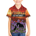 Personalised ANZAC Day Kid Hawaiian Shirt Remembering the Animals of War