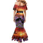 Personalised ANZAC Day Mermaid Dress Remembering the Animals of War