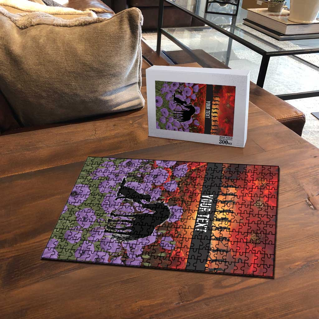 Personalised ANZAC Day Puzzle Remembering the Animals of War