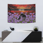 Personalised ANZAC Day Tapestry Remembering the Animals of War