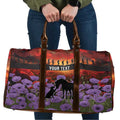 Personalised ANZAC Day Travel Bag Remembering the Animals of War