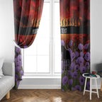 Personalised ANZAC Day Window Curtain Remembering the Animals of War