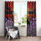 Personalised ANZAC Day Window Curtain Remembering the Animals of War