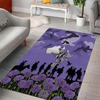 ANZAC Day Area Rug Lest We Forget the Animals Too