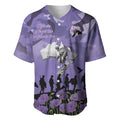 ANZAC Day Baseball Jersey Lest We Forget the Animals Too