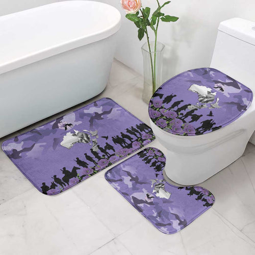 ANZAC Day Bathroom Set Lest We Forget the Animals Too