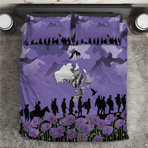 ANZAC Day Bedding Set Lest We Forget the Animals Too
