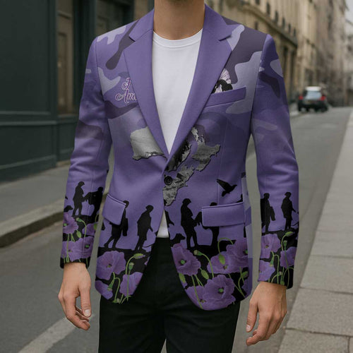 ANZAC Day Blazer Lest We Forget the Animals Too