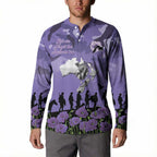 ANZAC Day Button Sweatshirt Lest We Forget the Animals Too