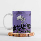 ANZAC Day Ceramic Mug Lest We Forget the Animals Too