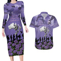 ANZAC Day Couples Matching Long Sleeve Bodycon Dress and Hawaiian Shirt Lest We Forget the Animals Too