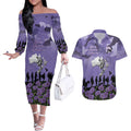 ANZAC Day Couples Matching Off The Shoulder Long Sleeve Dress and Hawaiian Shirt Lest We Forget the Animals Too