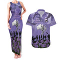 ANZAC Day Couples Matching Tank Maxi Dress and Hawaiian Shirt Lest We Forget the Animals Too