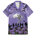ANZAC Day Family Matching Mermaid Dress and Hawaiian Shirt Lest We Forget the Animals Too