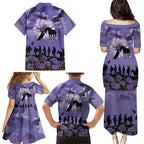 ANZAC Day Family Matching Puletasi and Hawaiian Shirt Lest We Forget the Animals Too