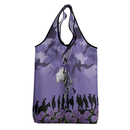 ANZAC Day Grocery Bag Lest We Forget the Animals Too