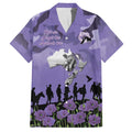 ANZAC Day Hawaiian Shirt Lest We Forget the Animals Too