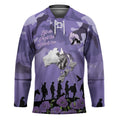 ANZAC Day Hockey Jersey Lest We Forget the Animals Too