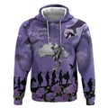 ANZAC Day Hoodie Lest We Forget the Animals Too