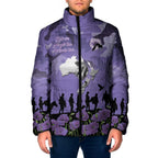 ANZAC Day Padded Jacket Lest We Forget the Animals Too