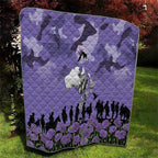 ANZAC Day Quilt Lest We Forget the Animals Too