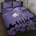 ANZAC Day Quilt Bed Set Lest We Forget the Animals Too