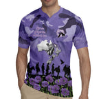 ANZAC Day Rugby Jersey Lest We Forget the Animals Too