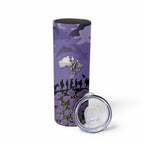 ANZAC Day Skinny Tumbler Lest We Forget the Animals Too