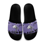 ANZAC Day Slide Sandals Lest We Forget the Animals Too