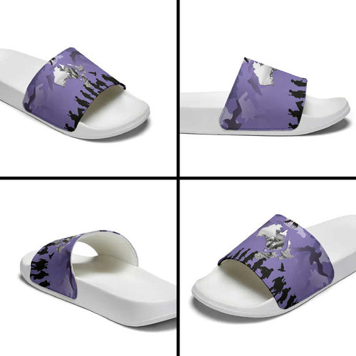 ANZAC Day Slide Sandals Lest We Forget the Animals Too