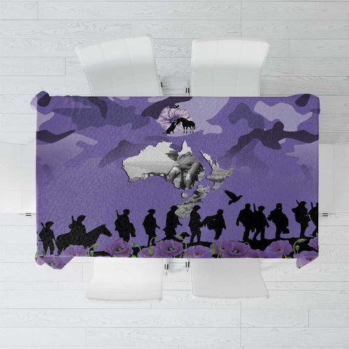 ANZAC Day Tablecloth Lest We Forget the Animals Too