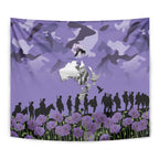 ANZAC Day Tapestry Lest We Forget the Animals Too