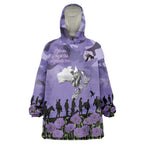 ANZAC Day Wearable Blanket Hoodie Lest We Forget the Animals Too