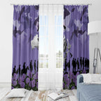 ANZAC Day Window Curtain Lest We Forget the Animals Too