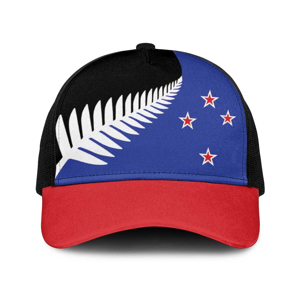 New Zealand Baseball Net Cap National Flag Style - Aussie Hoodie