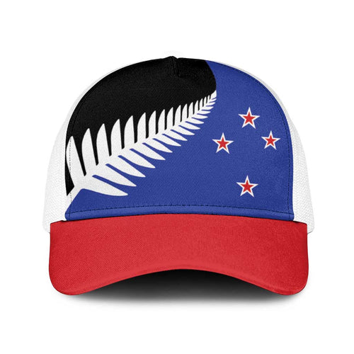 New Zealand Baseball Net Cap National Flag Style - Aussie Hoodie