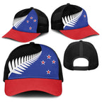 New Zealand Baseball Net Cap National Flag Style - Aussie Hoodie