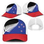 New Zealand Mesh Trucker Cap National Flag Style - Aussie Hoodie