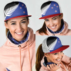New Zealand Mesh Trucker Cap National Flag Style - Aussie Hoodie