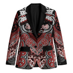 Aotearoa Iwi Ngapuhi Personalised Blazer Maori Kowhaiwhai Pattern