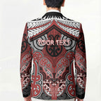 Aotearoa Iwi Ngapuhi Personalised Blazer Maori Kowhaiwhai Pattern