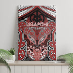 Aotearoa Iwi Ngapuhi Canvas Wall Art Maori Kowhaiwhai Pattern