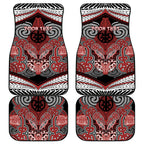 Aotearoa Iwi Ngapuhi Personalised Car Mats Maori Kowhaiwhai Pattern