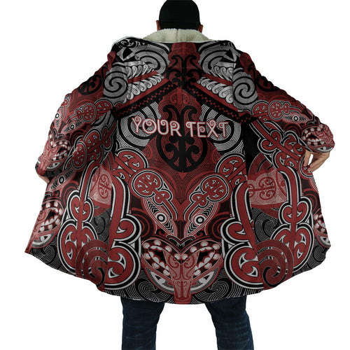 Aotearoa Iwi Ngapuhi Personalised Cloak Maori Kowhaiwhai Pattern