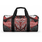 Aotearoa Iwi Ngapuhi Duffle Bag Maori Kowhaiwhai Pattern