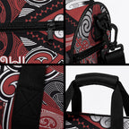 Aotearoa Iwi Ngapuhi Duffle Bag Maori Kowhaiwhai Pattern