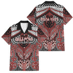 Aotearoa Iwi Ngapuhi Personalised Family Matching Mermaid Dress and Hawaiian Shirt Maori Kowhaiwhai Pattern