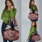 Aotearoa Iwi Ngapuhi Grocery Bag Maori Kowhaiwhai Pattern