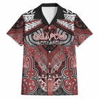 Aotearoa Iwi Ngapuhi Personalised Hawaiian Shirt Maori Kowhaiwhai Pattern